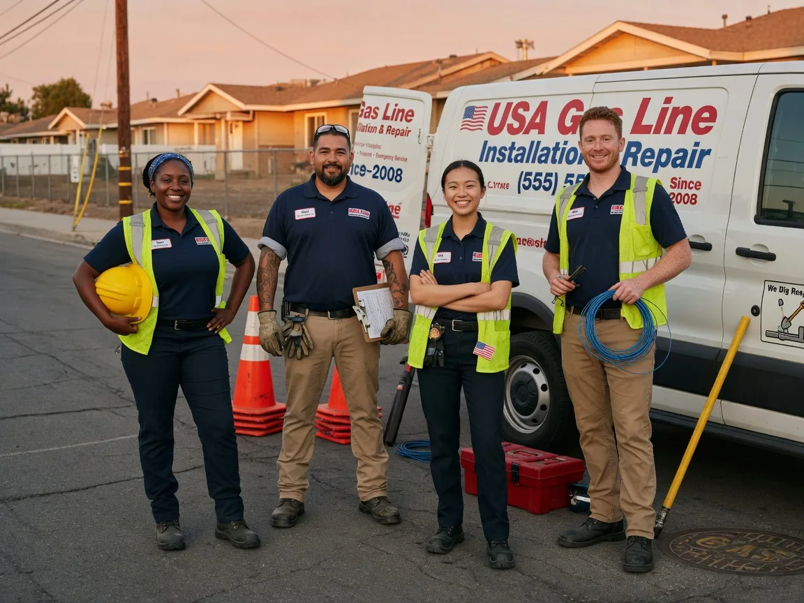Gas Line Installation company in Ponder, TX